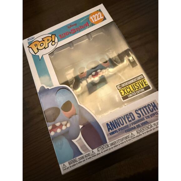 Funko Pop Disney Lilo and Stitch - Limited Edition Annoyed Stitch-1222 - Picture 2 of 10